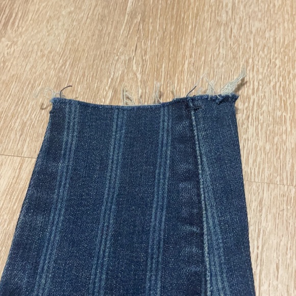 NWT Pacsun Striped Ankle Jeggings a/ Frayed Bottoms - Picture 6 of 7